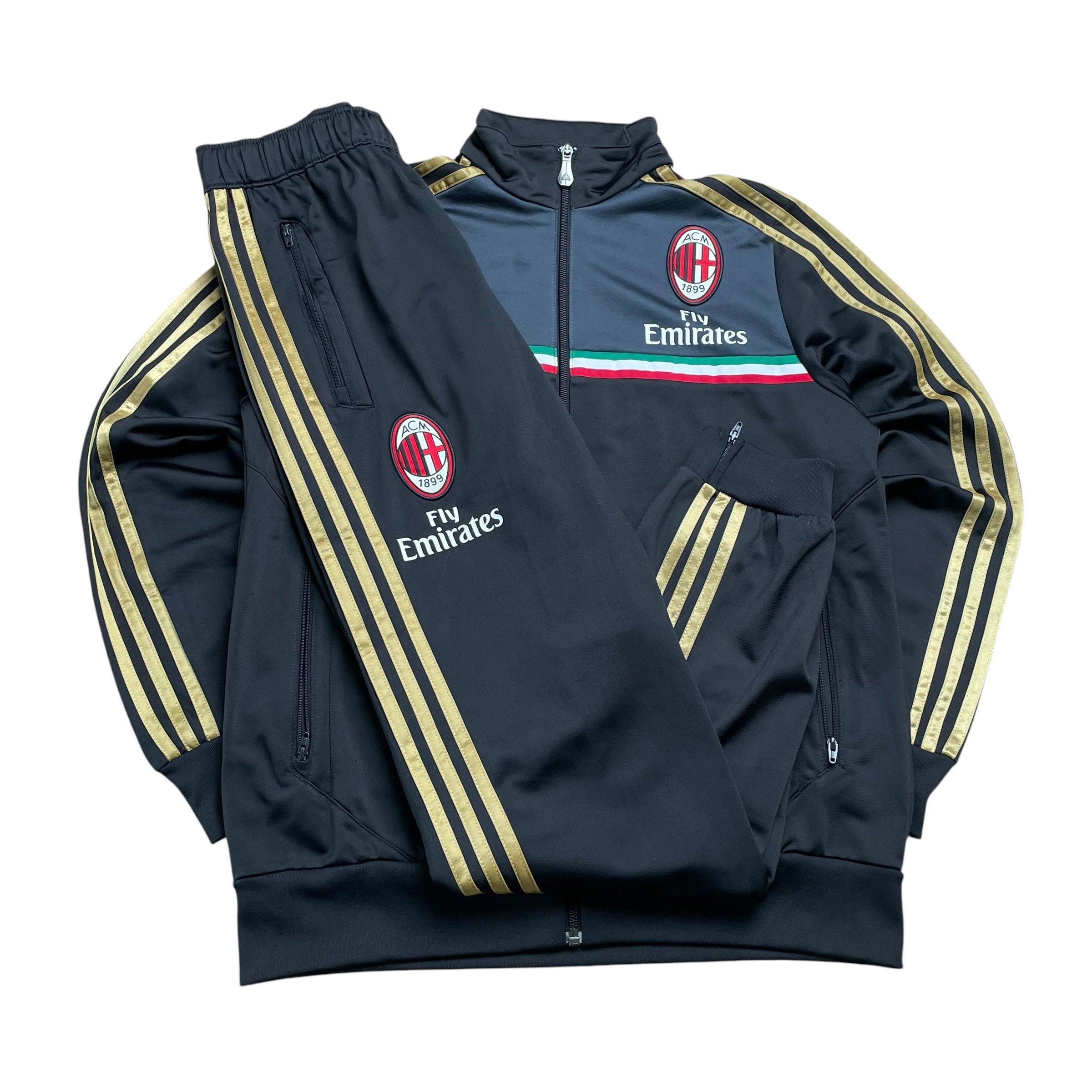 Adidas AC Milan Tracksuit (XS)