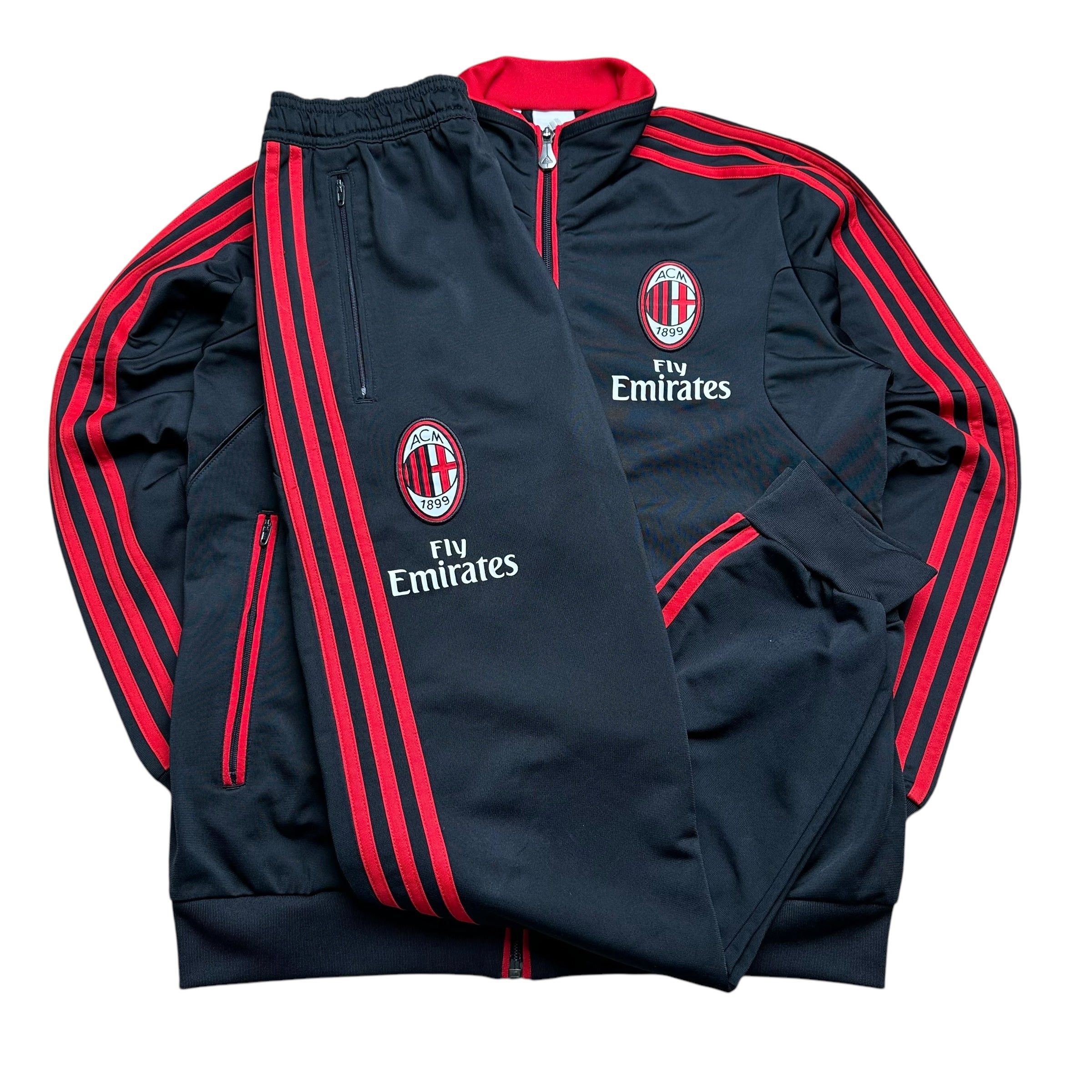 Adidas AC Milan Tracksuit (XS)