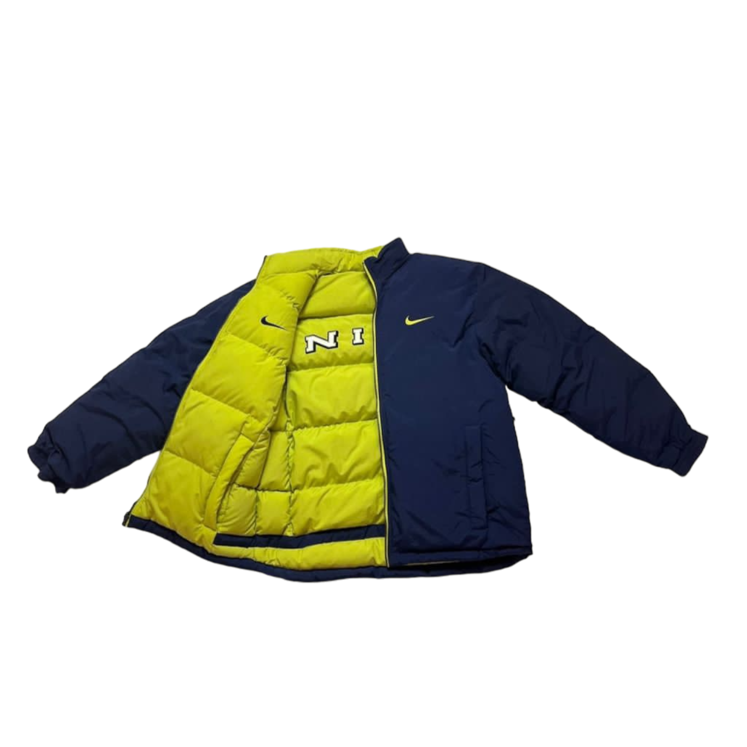 Seltene Nike Spellout Puffer Jacke (S)