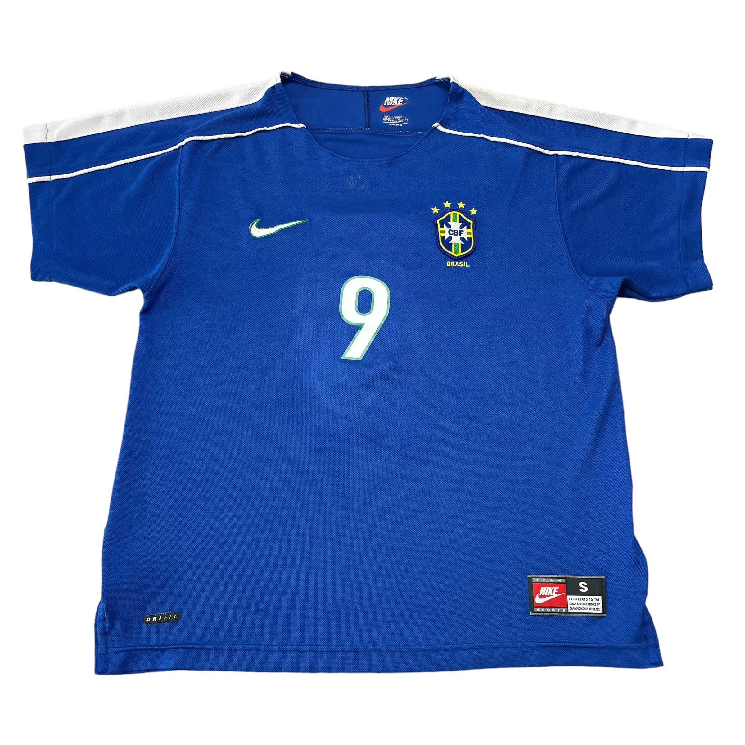 Nike Brasilien Ronaldo 9 Trikot 00 – S