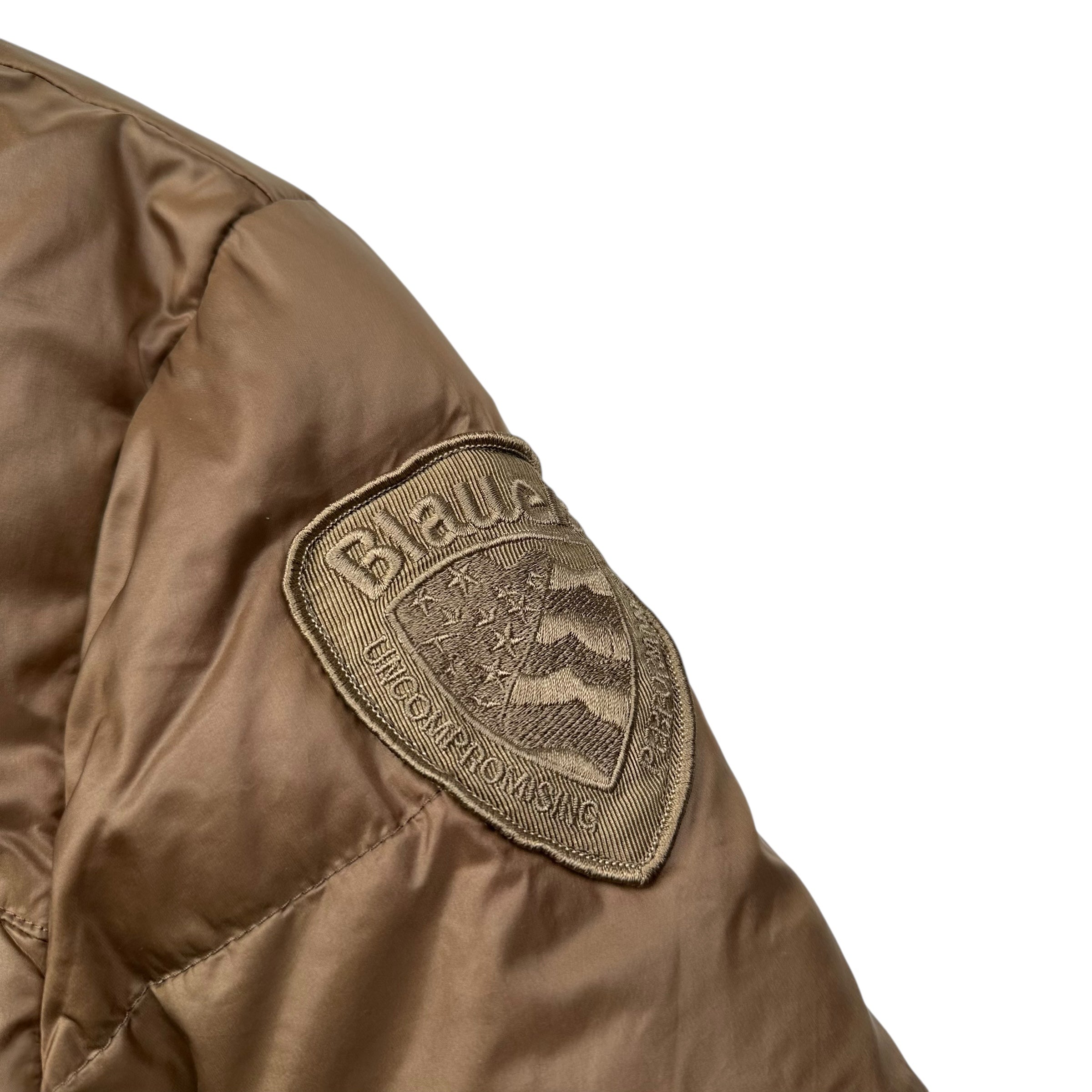 Blauer Puffer Jacket (L)