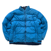 Seltene Nike Spellout Puffer Jacke (L)