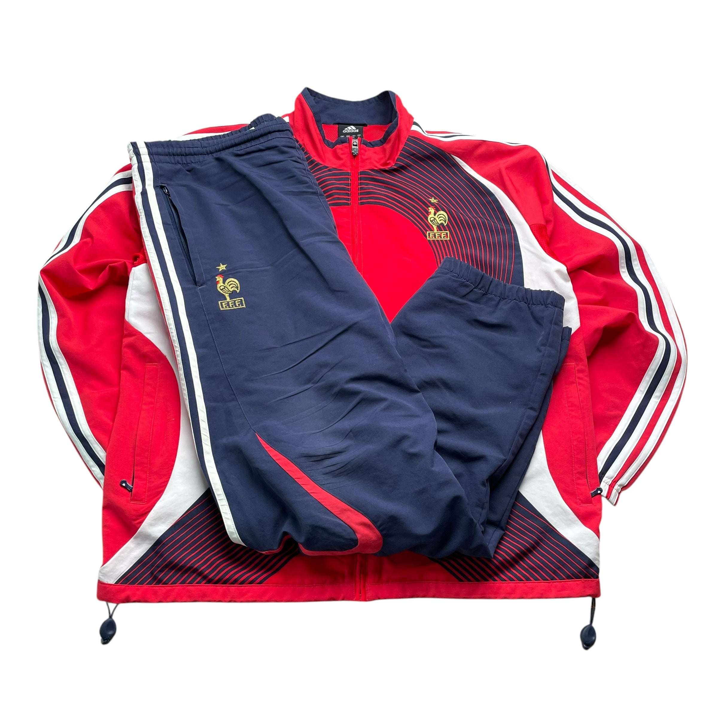 Adidas Frankreich Trainingsanzug (L)