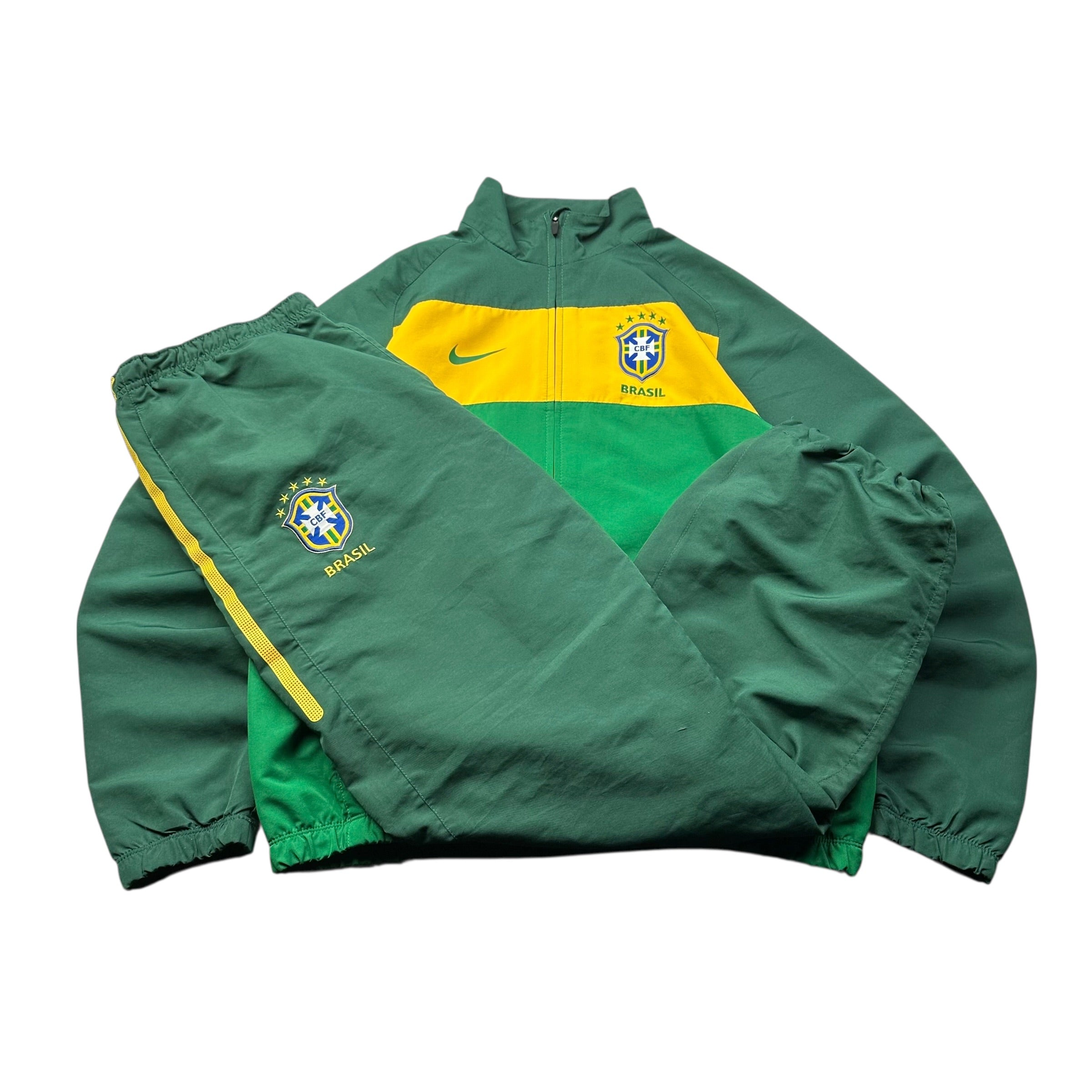 Rare Nike Brasil Tracksuit (L)