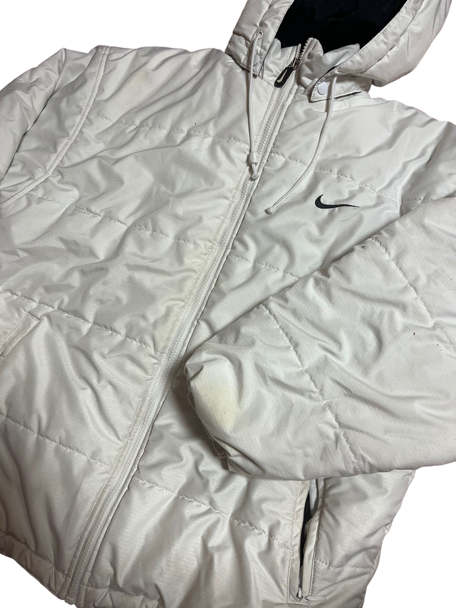 Seltene Nike Spellout Puffer Jacke (M)