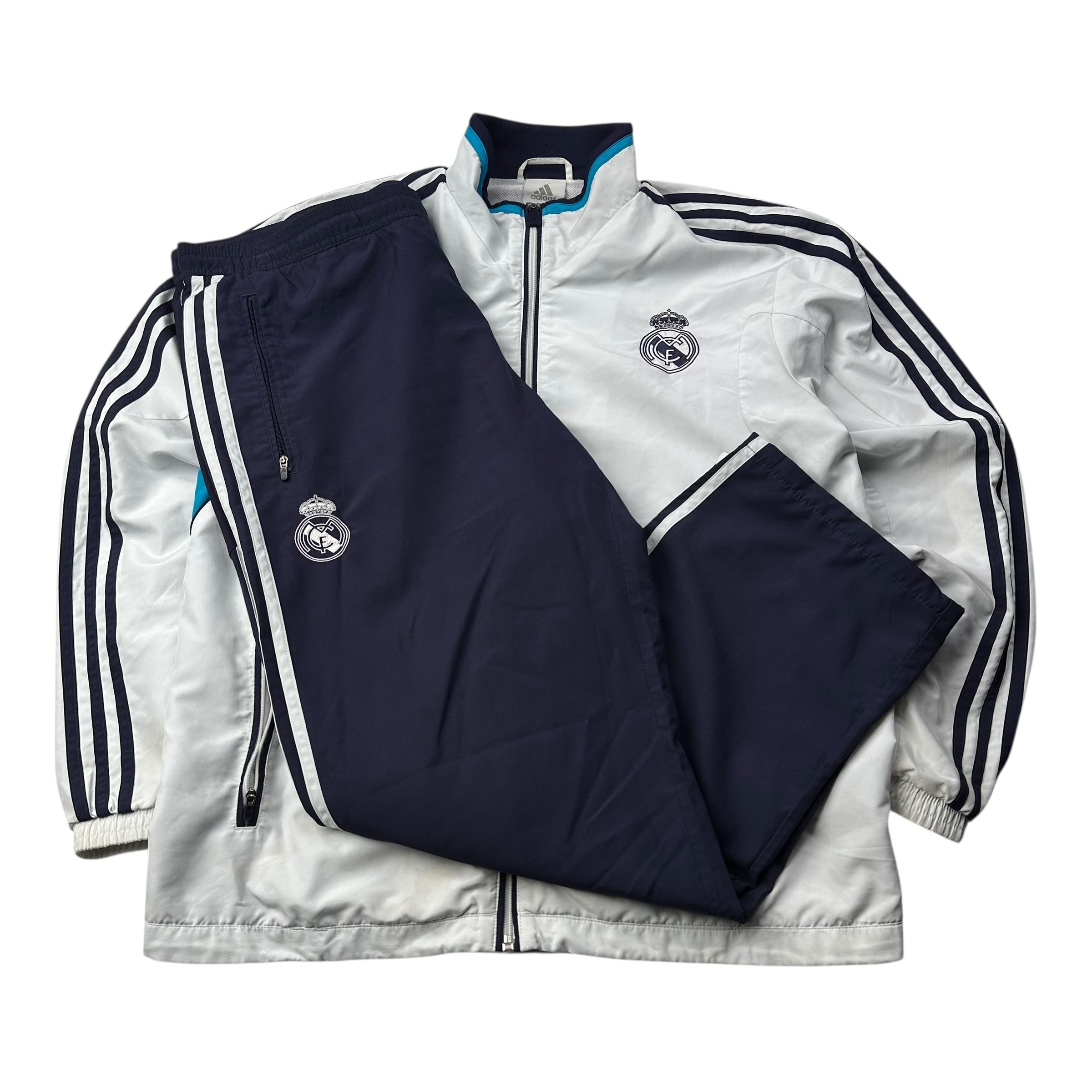 Adidas Real Madrid Tracksuit (L)