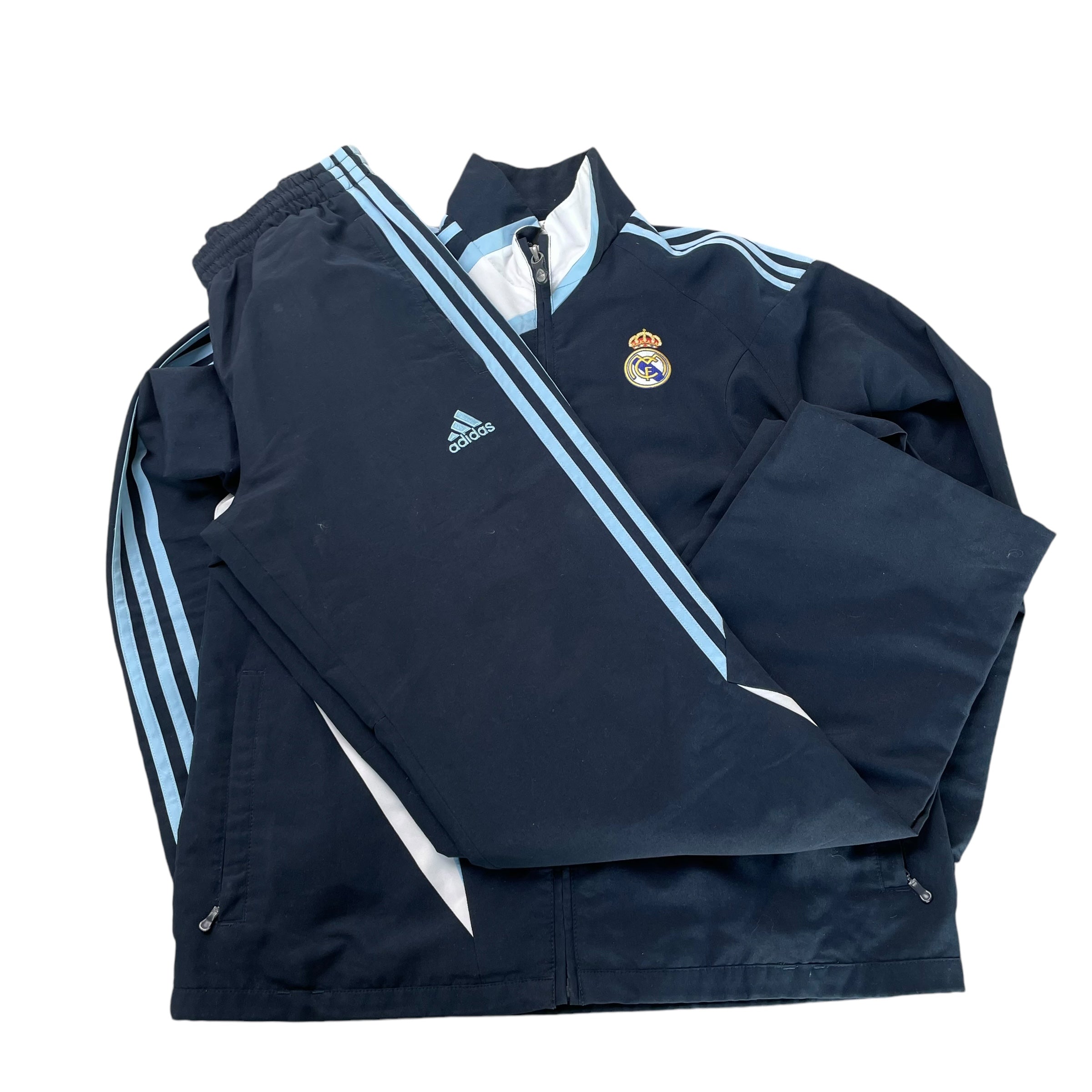 Adidas Real Madrid Tracksuit - S