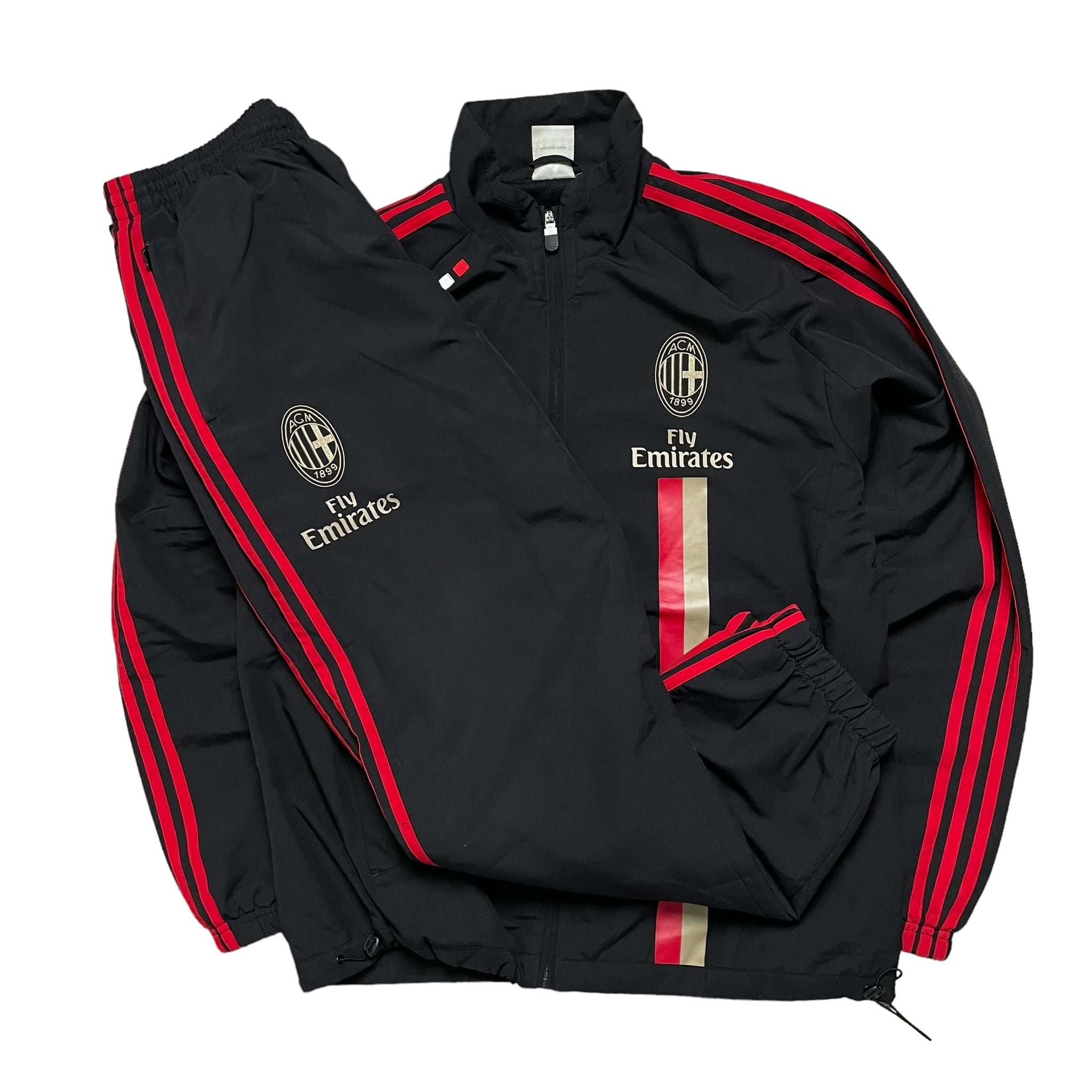 Adidas ac milan tracksuit best sale